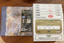 Pioneer E-Z Load Memory Book Photos Scrapbooking 12x12  5 REFILL Pages RMW-5