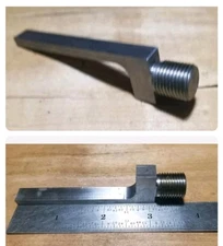 Breech Plug Tang Blank Part Hawken Muzzleloader Blackpowder musket rifle Pistol