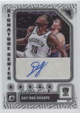 2023-24 Panini Donruss Optic Signature Series Day'Ron Sharpe #SS-DSP Auto 1o2i