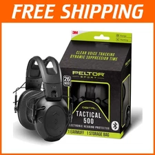 Shooting Ear Muffs with Bluetooth Connectivity