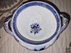 Thomas Dimmock -Antique Open Sugar Flow Blue Bowl Pearl Ware 1828 - 1849 No Chip — photo 5
