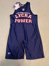 Cliff Keen Cael Sanderson Lycra Wrestling Singlet Unitard Size Adult Large NWT