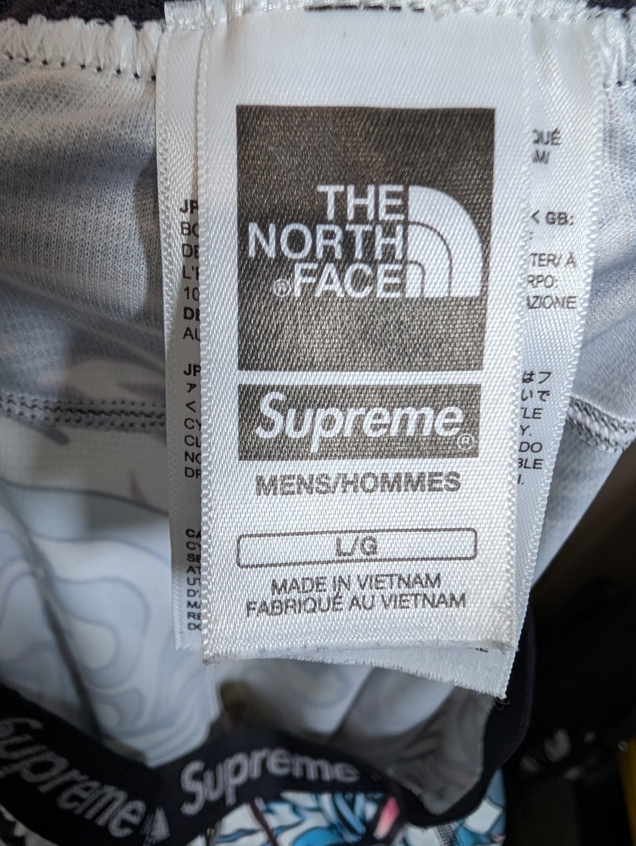Supreme X North Face Base Layer Pant Men's Size: L Multicolor