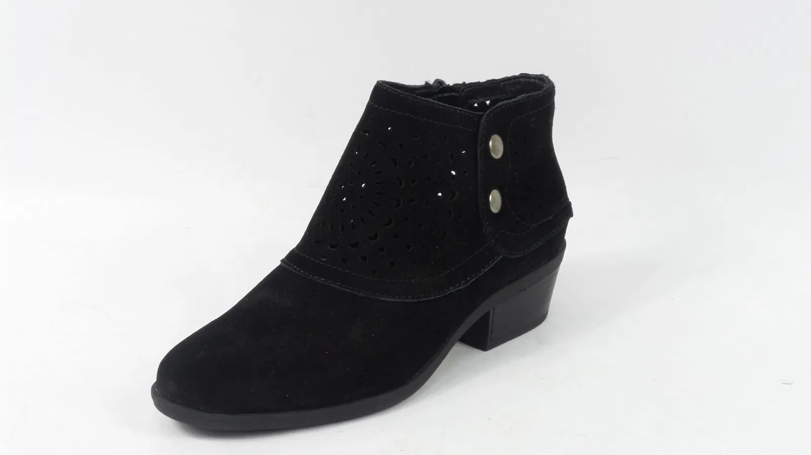 Baretraps Gaige Laser Cut Suede Bootie Black 4790₽