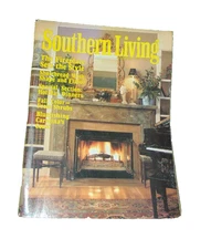 Southern Living Magazine NOVEMBER 1988 THE FIREPLACE SETS THE STYLE