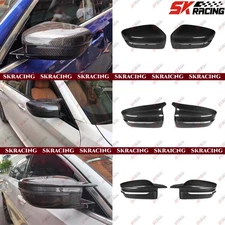 Replace Mirror Caps Cover Fits BMW 4 Series G22 G23 G26 21-26 Dry Carbon Fiber