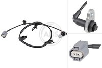 A.B.S. ABS Sensor Raddrehzahl 32004 FüR Mitsubishi L200 4WD KJ0T KL1T