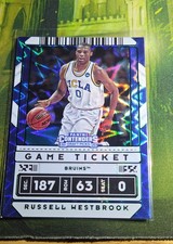 2020-21 Panini Contenders Draft Picks - Russell Westbrook #3 Game Ticket...