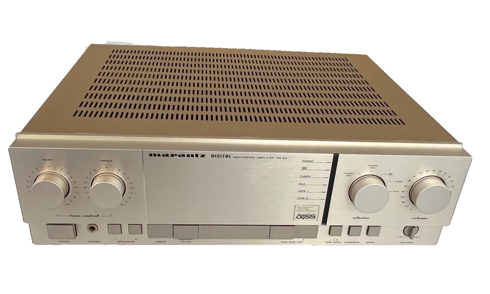 Marantz PM 64 Vollverstärker Stereo Digital Monitoring Amplifier in OVP TOP - Bild 3 von 4
