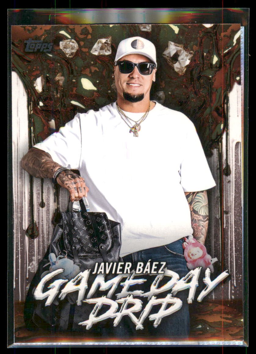 2026 Topps #GD-3 Javier Baez Gameday Drip