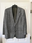Vintage Christian Dior Monsieur Mens Silk Blazer Made For Dillard’s Black 43R  — photo 1