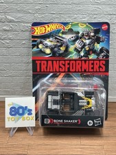 2025 Transformers Collaborative Hot Wheels x Bone Shaker Action Figure Car NIB