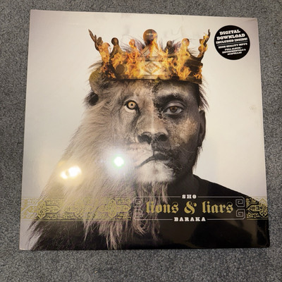 Sho Baraka  Lions & Liars  LP/Reach Records (SEALED) Lim. Edit. Gold, Dig. Down.