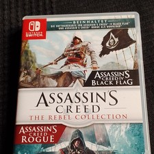 Thumbnail of ebay&reg; auction 407082302211 | Assassin's Creed Rebel Collection Switch PAL USK 16 Cartridge+Hülle