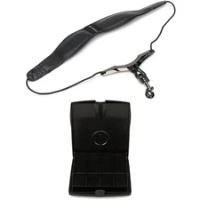 Protec Less Stress Leather Saxophone 22" Neck Strap and Multi-reed