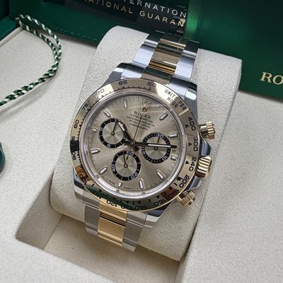 Rolex 2025 Daytona 126503 Auto 40mm Champagne Dial 18k YG Bezel TT Oyster Band