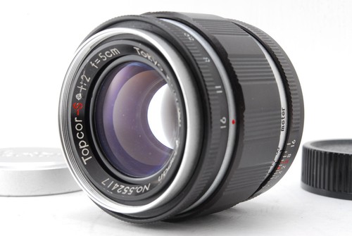 ⭐️Near MINT⭐️ Tokyo Kogaku Topcon Topcor S 5cm f/2 From JAPAN
