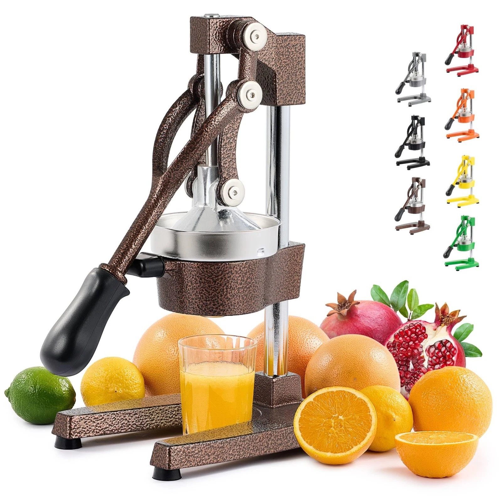 CO-Z Hand Press Juicer Machine, Manual Orange and Professional Copper