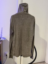 Diesel Industry Hoodie Mens XL Olive Henley Thermal Long Sleeve Shirt