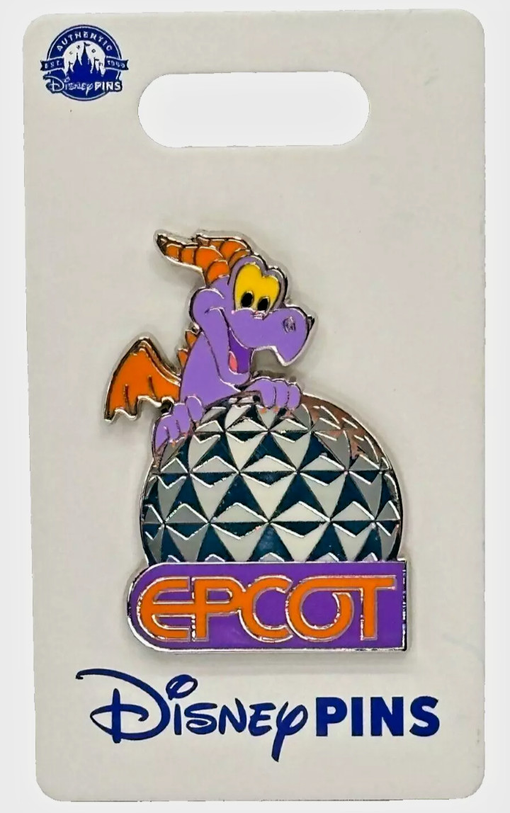 New Disney World Figment Epcot Spaceship Earth 2024 Pin Journey into imagination