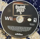 Guitar Hero 5 Nintendo Wii 2009 Disc Only Tested