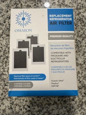 Omaeon EAFCBF Refrigerator AIR FILTERS PAULTRA PureAir Frigidaire Electrolux