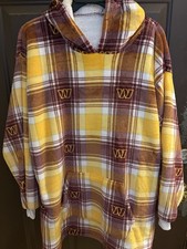 Washington Redskins/Commanders Fleece Hoodie/Pullover One Size Fits Most