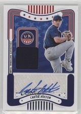 2024 Panini Stars and Stripes Materials Signatures Carter Holton #SM-CH Auto 4ib
