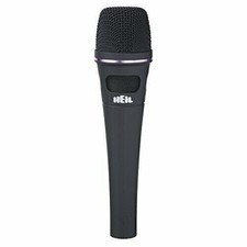 Heil PR35 Black Large Diameter Handheld Microphone with 2-Position Roll Off