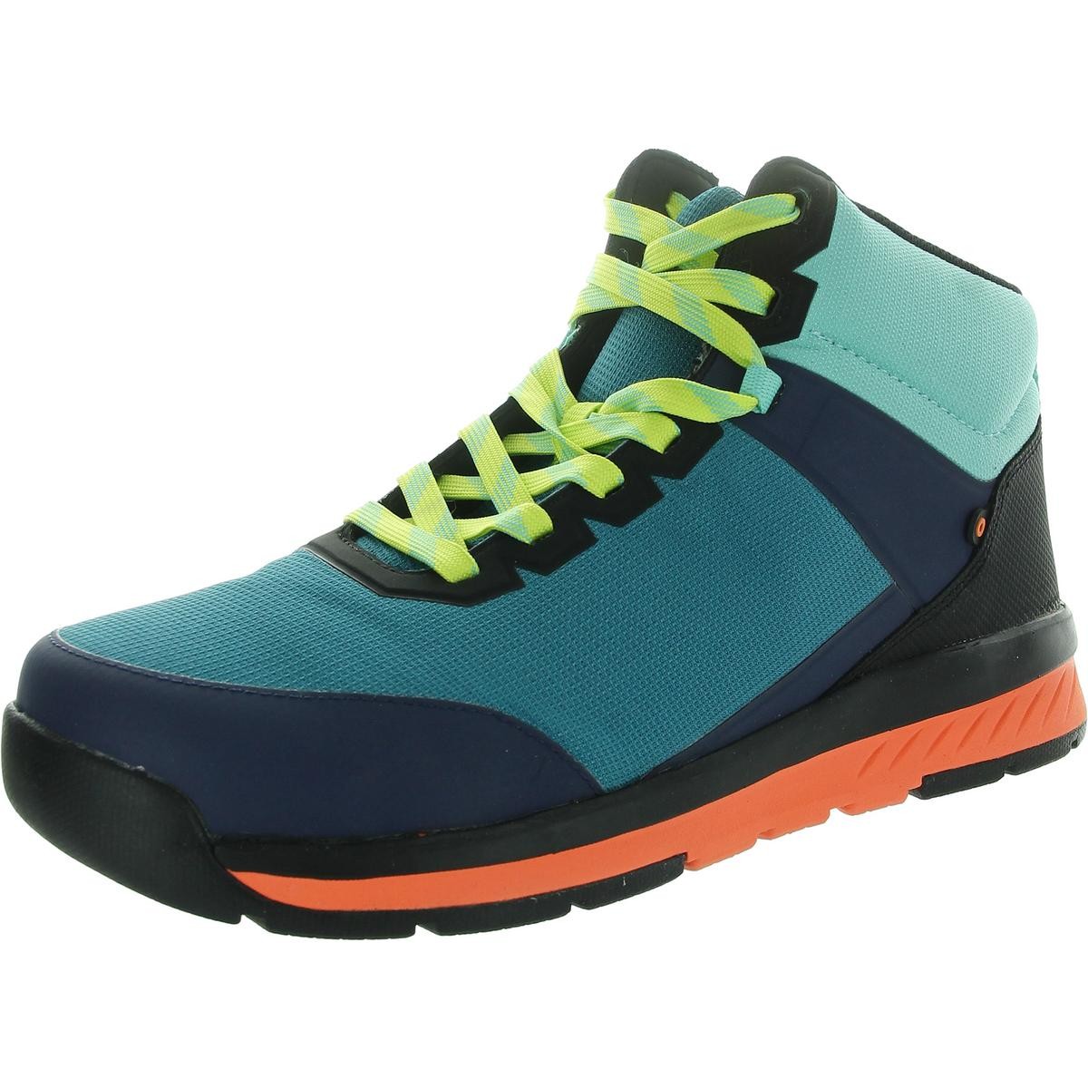 Мужские сланцевые ботинки Bogs Mens Slate Mid CT Blue для работы и безопасности, размер 10.5 Medium (D) BHFO 5785