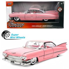 Jada 124 1959 Cadillac Coupe Deville Pink 38004 Jada 124 1959 Cadillac Coupe Deville Pink 38004