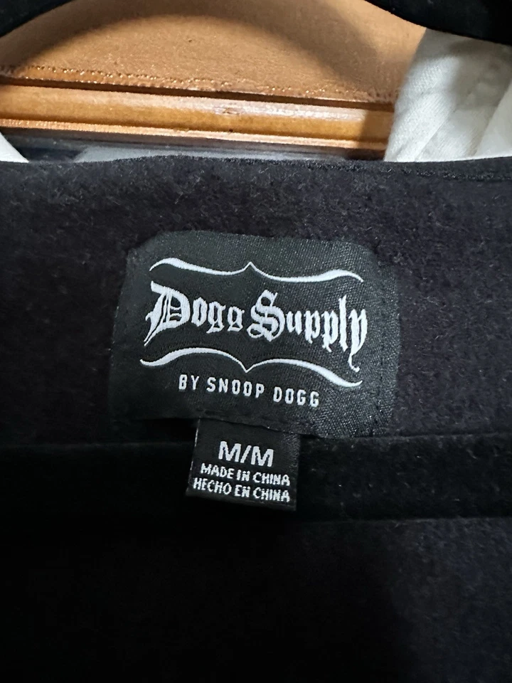 New Dogg Supply Mens Hooded Varsity Full Zip Print Sweat Jacket By Snoop Dog (M) - Image 4 of 4