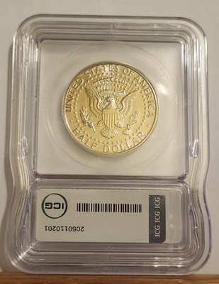 1993 P Kennedy Half Dollar ICG MS68 AUSTIN HUTTO SIGNED | eBay