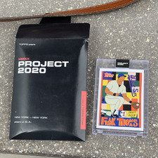 Topps 2020 Project 2020 Frank Thomas #96 1990 Topps Chicago White Sox MLB