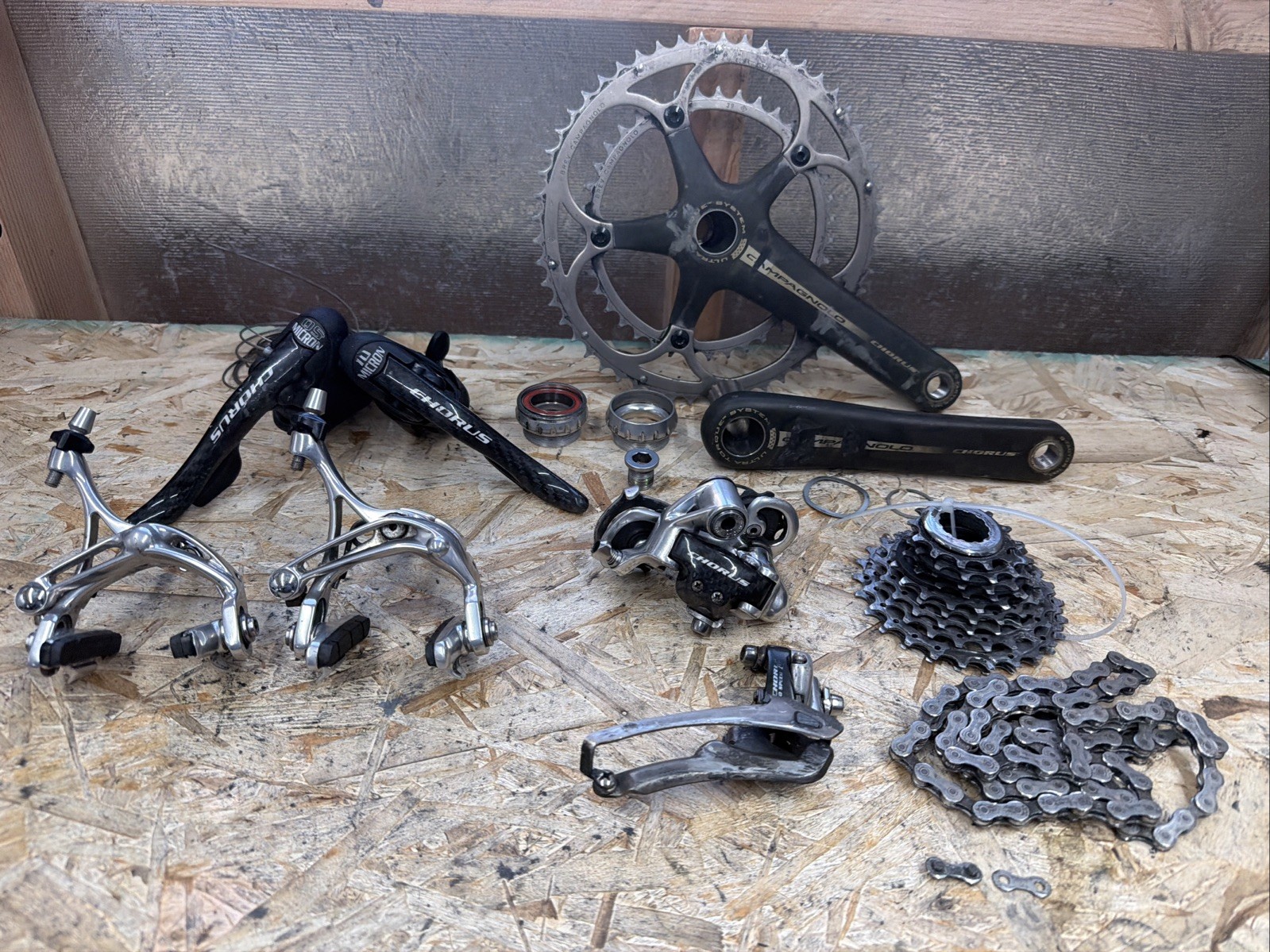 Campagnolo Chorus Carbon 2x10 10 Speed Groupset 172.5 53/39 12-25t QS Micron