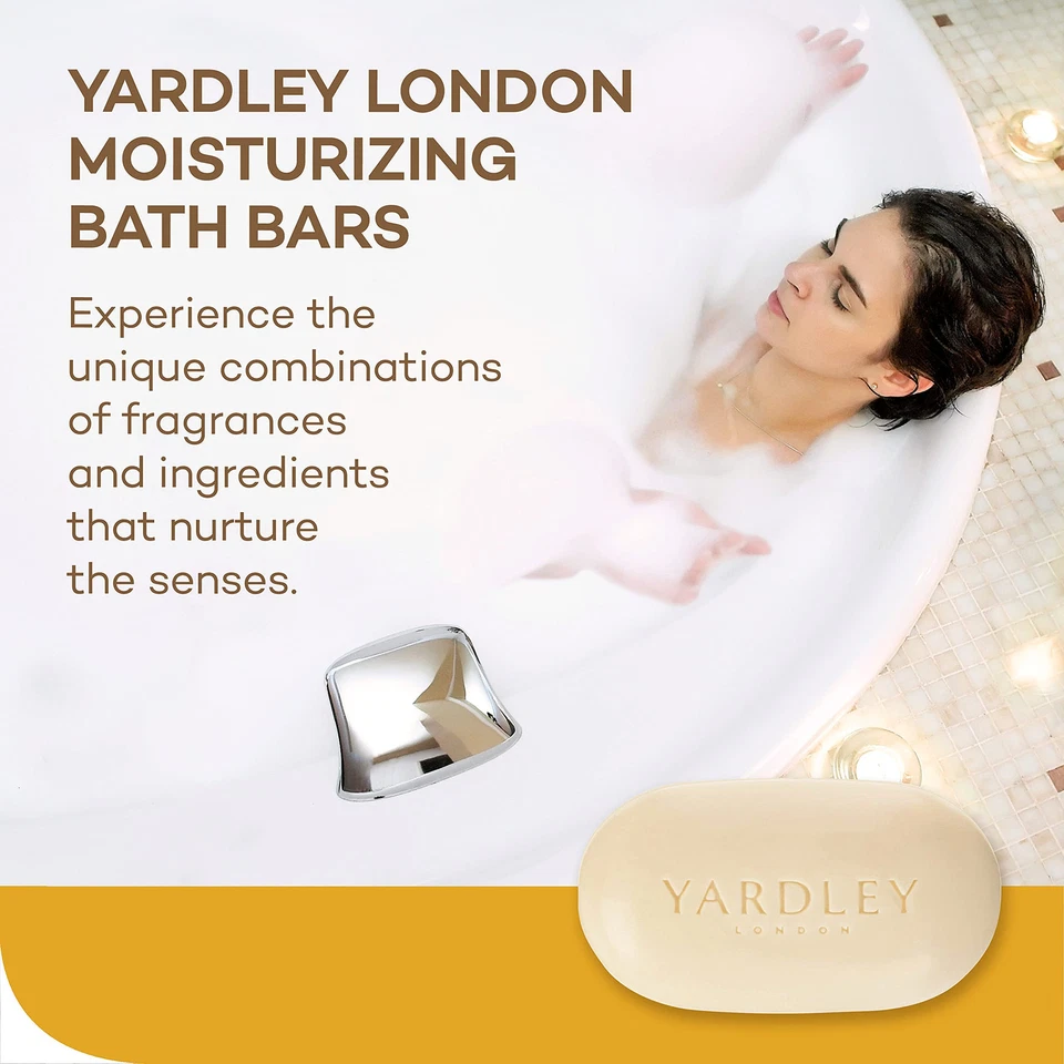 Yardley London Lemon Verbena Moisturizing Soap Bar with Shea Butter 4.25 oz - Image 4 of 4