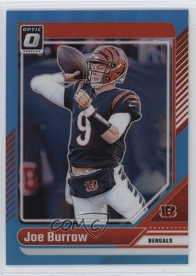 2024 Panini Donruss Optic Aqua Prizm 128/299 Joe Burrow #38 kk4