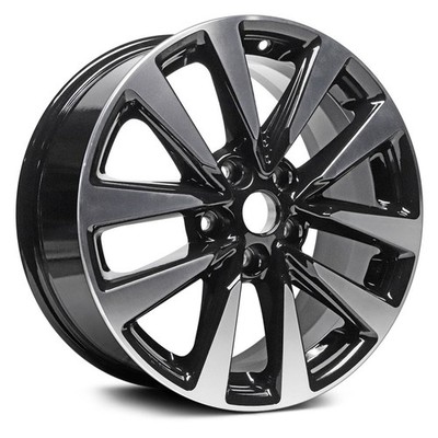 Alloy Factory Wheel For Nissan Altima 2016-2018 17x7.5 V-Spoke Machined