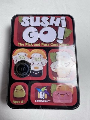 Sushi Go! Card Game Gamewright Ages 8+ Family Party Game 2-5 Players New Sealed