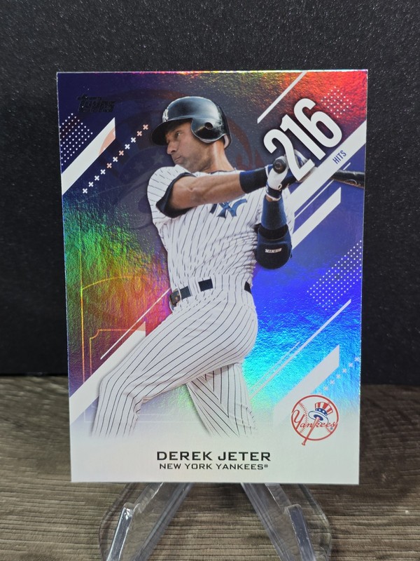 2026 Topps #CN-20 Derek Jeter Crooked Numbers New York Yankees