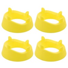 4 Pcs Pedestal for Basketball Football Field Goal Block Holder Tee