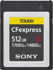 SONY CFexpress Type B Memory Card 256GB Tough CEB-G512