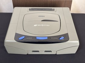 Sega Saturn Console Tested Working w/ 2 Controllers AV Cable Japan