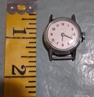 Timex Shock Resistant Manual Mechanical Analog 22mm White Dial Arabic Silver