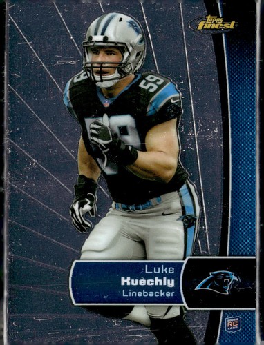 Luke Kuechly #139 2012 Topps Finest card