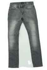 River Island Women's Jeans W 28 in; L 30 in Grey 100% Cotton Straight