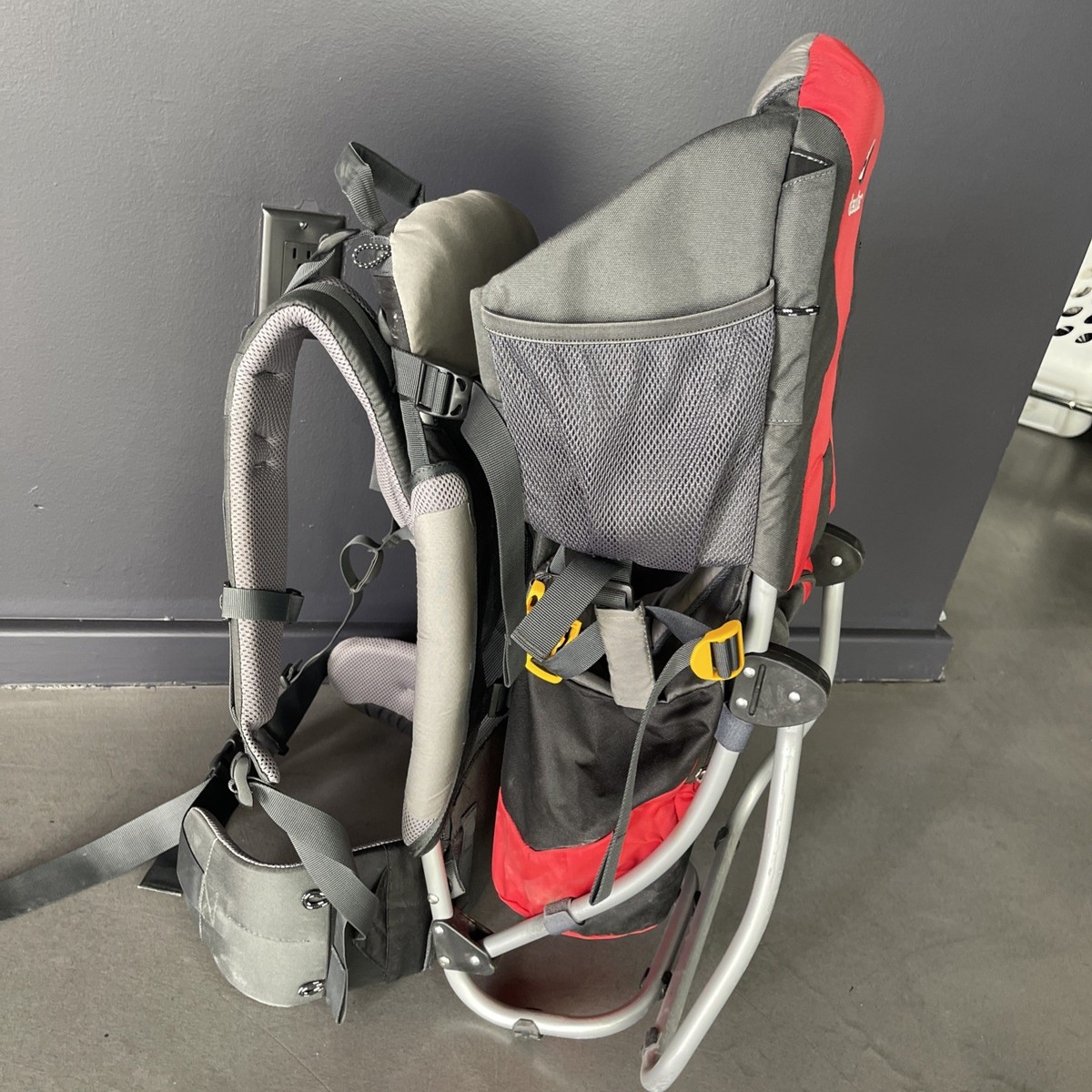 jansport backpack purple and yellow Mini Skip Pack - Amethyst Angst Colour:Bleeding White and zippered front stash Sun Screen Orvis classic fly reel
