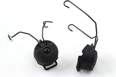 Softair FMA ARC Helmet Mount For MSA Sordin Headset - Black