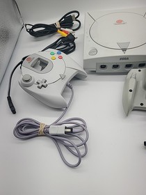 SEGA Dreamcast Rev 0 Launch Edition Console RaRe  With *New Clock Battery*