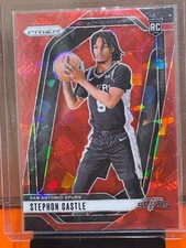 2024-25 Panini Prizm - Stephon Castle #234 Red Ice Prizm (RC)